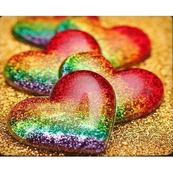 Rainbow Heart Love PIX-592