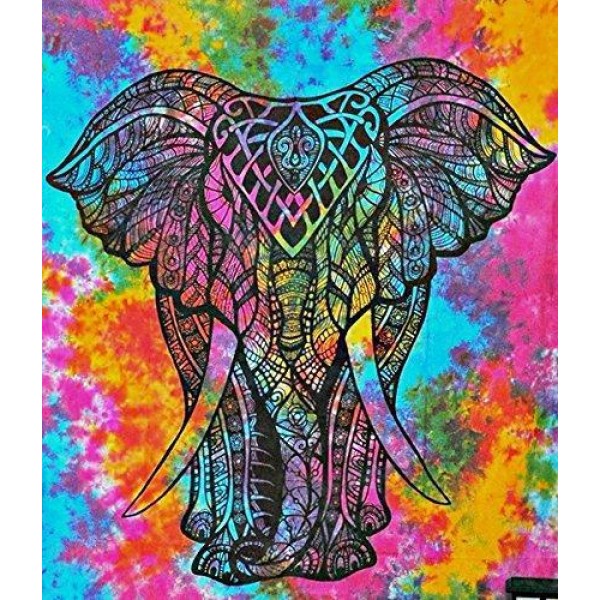 Elephant Abstract Colors PIX-496