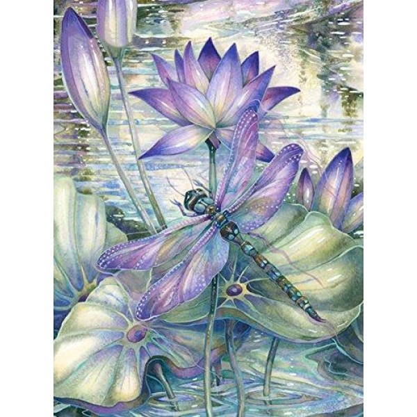 Flowers Lotus Dragonfly PIX-449