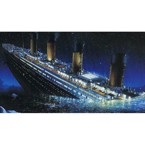 Titanic Sinks Painting PIX-552