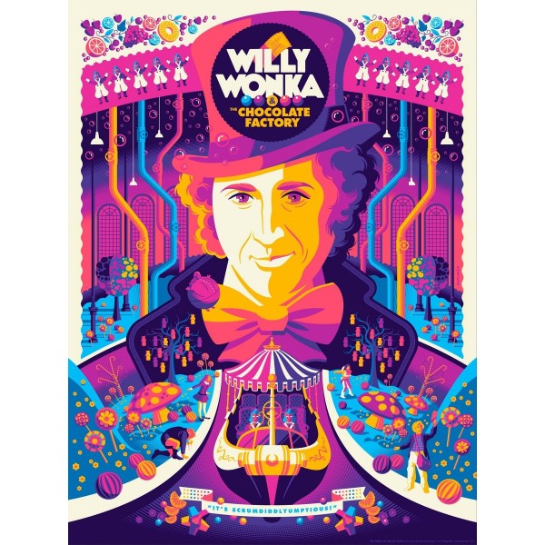 Willy Wonka Colors Painting PIX-550