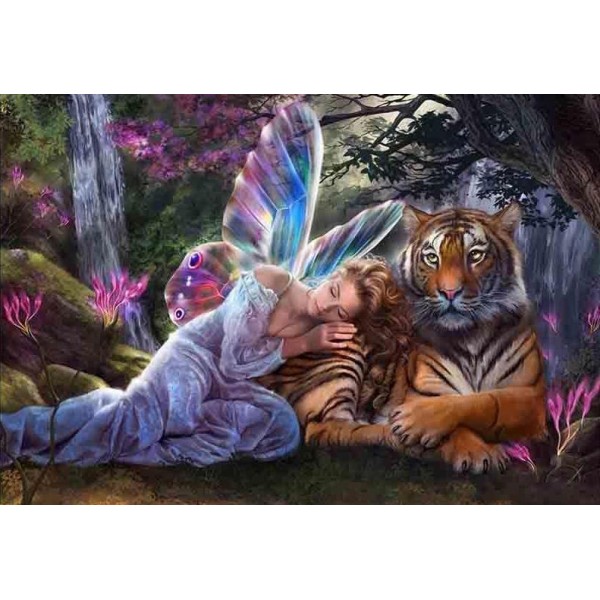 Fairy with Tiger PIX-77
