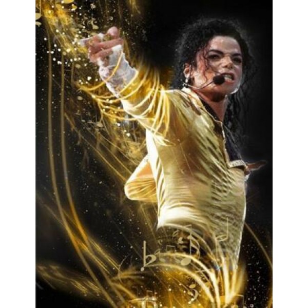 Michael Jackson Gold PIX-485