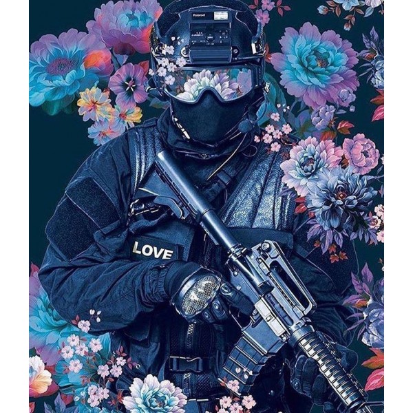 Police Flowers PIX-1318
