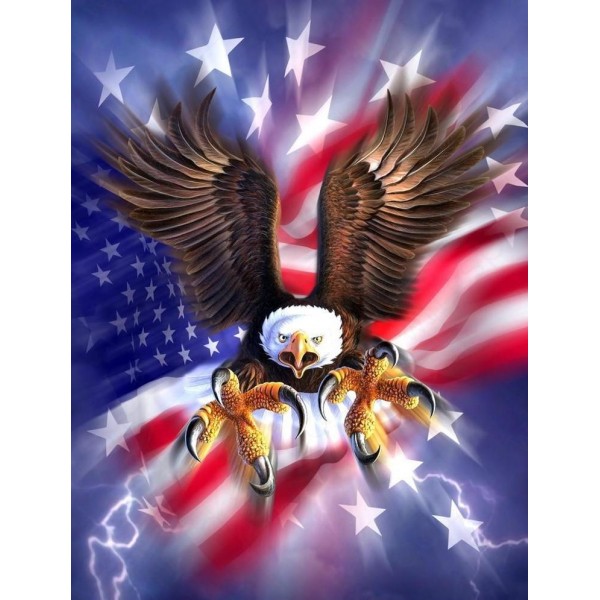 Eagle American Flag PIX-285